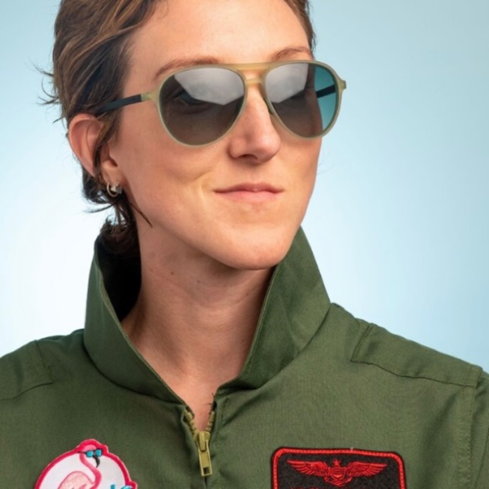 Goodr Buzzed on the Tower Aviator Sunglasses